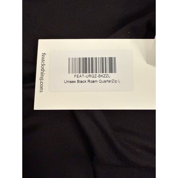 FEAT Roam Quarter Zip Pullover Mens Large Athletic Lightweight Performance Top - Picture 5 of 10